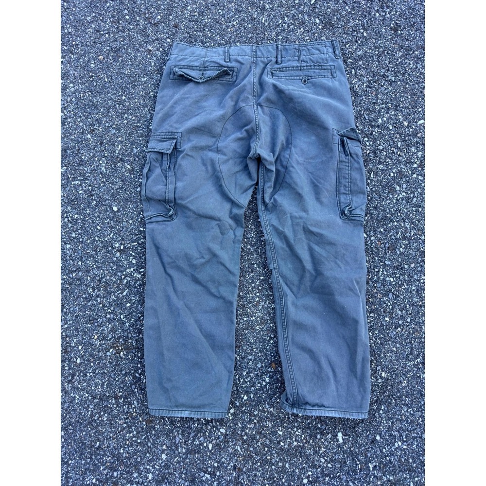Levis Mens Cargo Pants W36 L30 Blue Grey Camo Lined Utility Workwear 13786-0006 - Picture 6 of 9